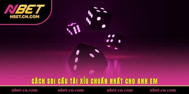 Cách soi cầu tài xỉu chuẩn nhất cho anh em