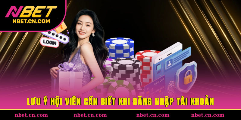 Lưu ý hội viên cần biết khi đăng nhập tài khoản